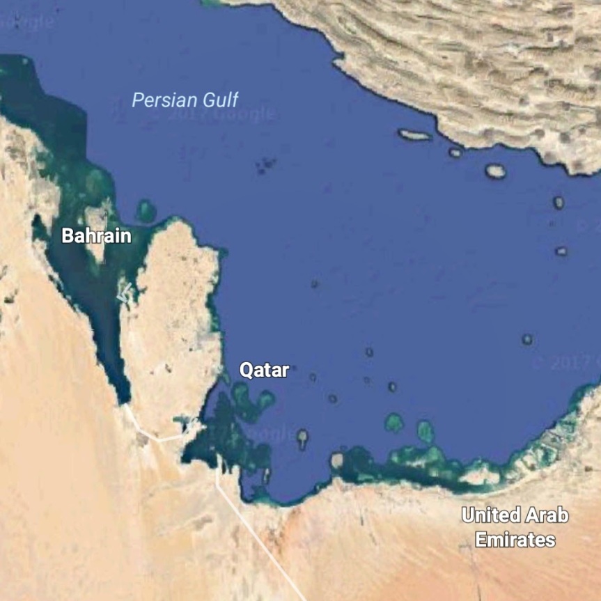 Qatar, image taken from ©Google Earth